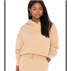 WeWoreWhat Beige Hoodie